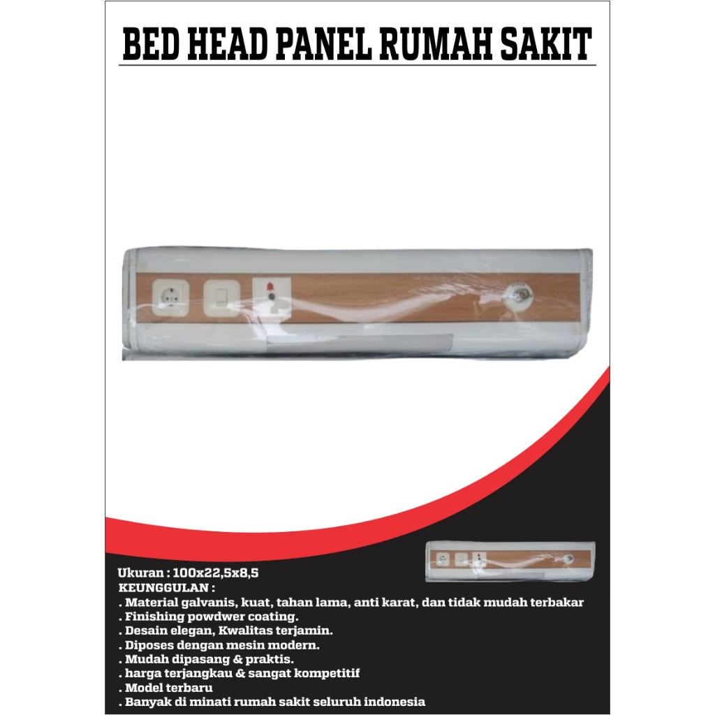 BED HEAD RUMAH SAKIT