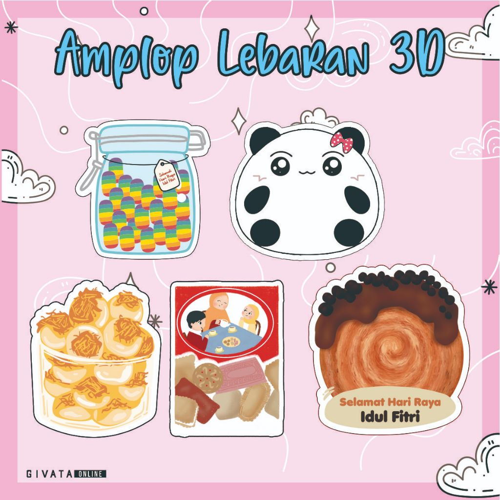 

Amplop Lebaran (ISI 6)/ Amplop Lebaran 3d /Amplop Lebaran 2024/Idul Fitri 2024