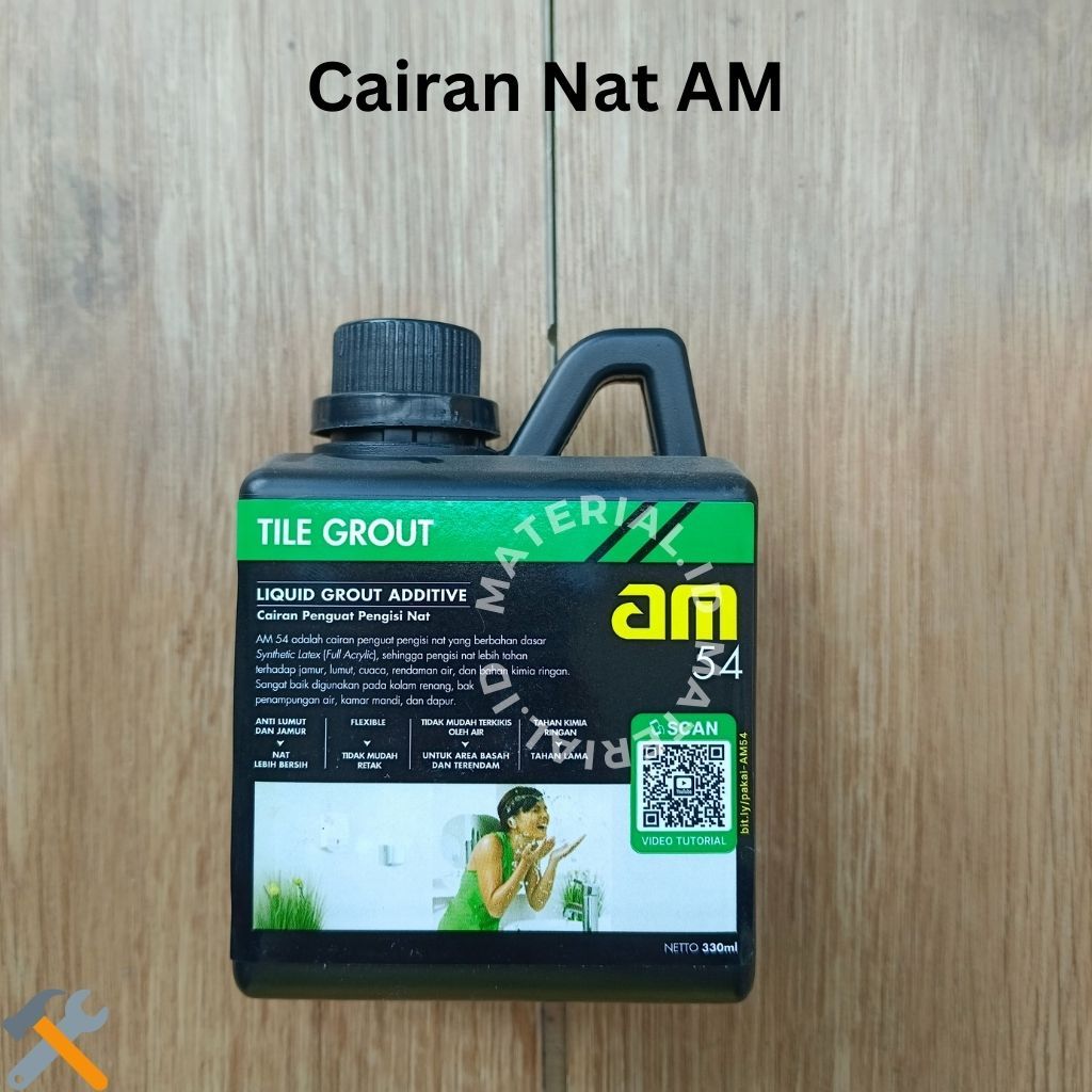 AM54 am 54 Cairan Pengisi Perekat Penguat Nat Keramik Granit Grout