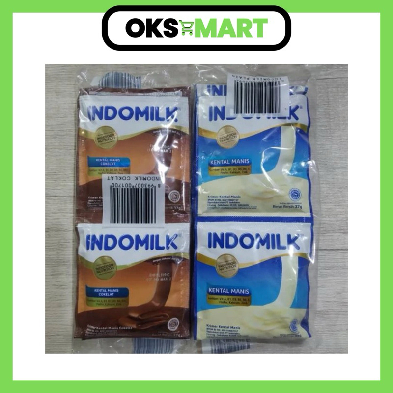 

Oksmart | Susu Indomilk renceng 37gr X 6s