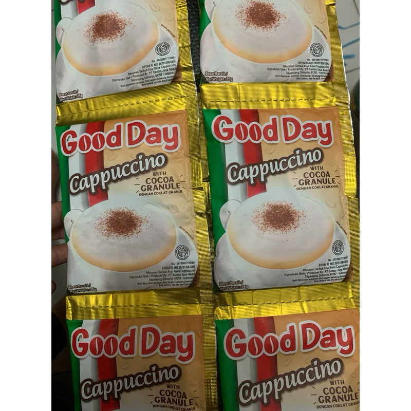 

(24pcs/2renceng) GOOD DAY CAPPUCINO