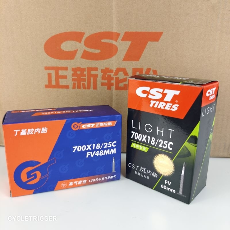 Ban Dalam Sepeda CST ukuran 700 x 18 - 25 C