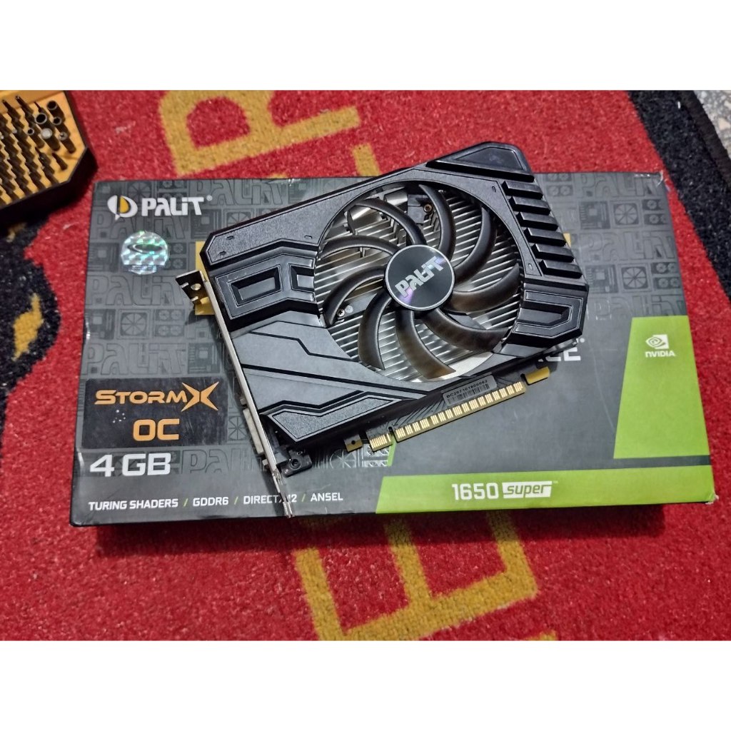 VGA PALIT GEFORCE GTX 1650 SUPER STORMX GTX1650 Super 4GB GDDR6 128bit