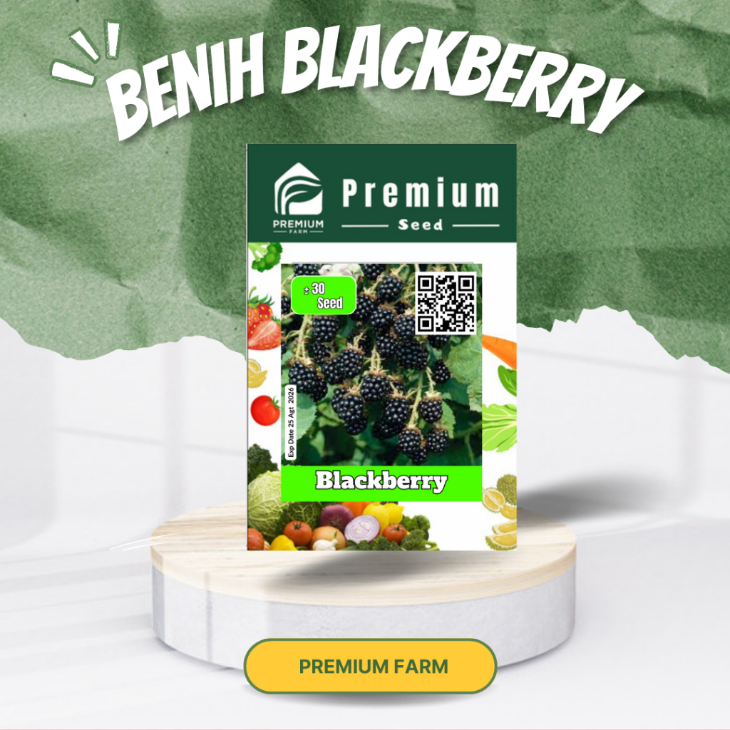 LMR Premium Farm - Benih Biji Bibit Blackberry