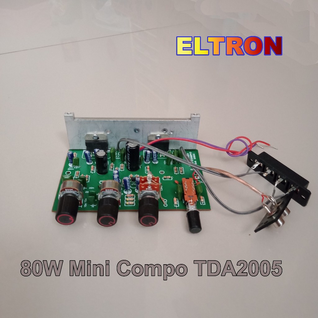 kit Amplifier Stereo TDA2004/2005 80W PMPO