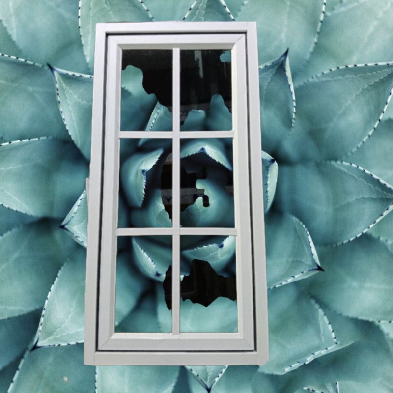 jendela aluminium ornament 120x50