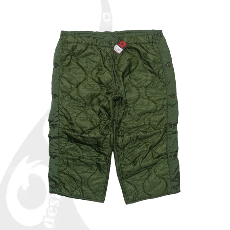 vintage celana linner cargo trousers m65 large short reguler