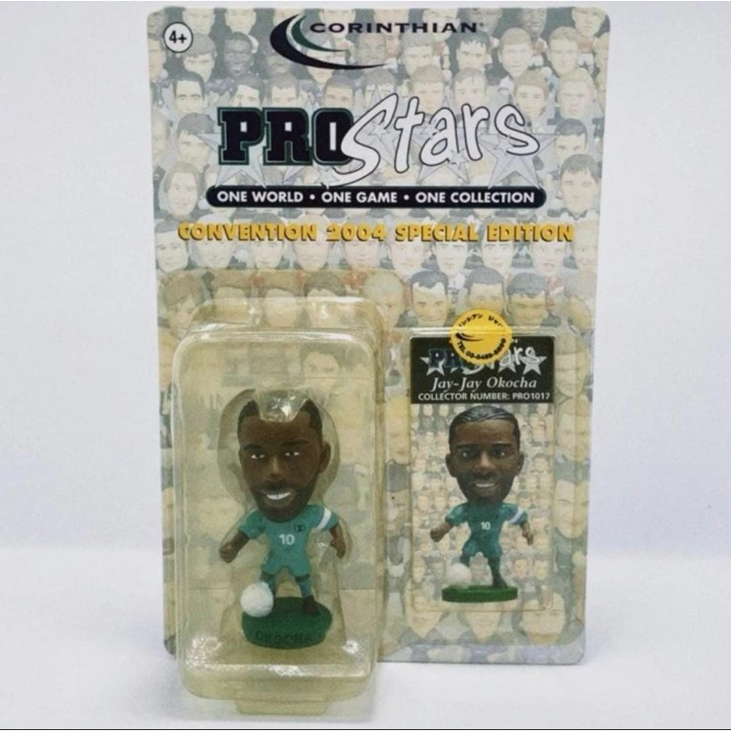 Action Figure Corinthian Prostars Jay Jay Okocha Nigeria 2004