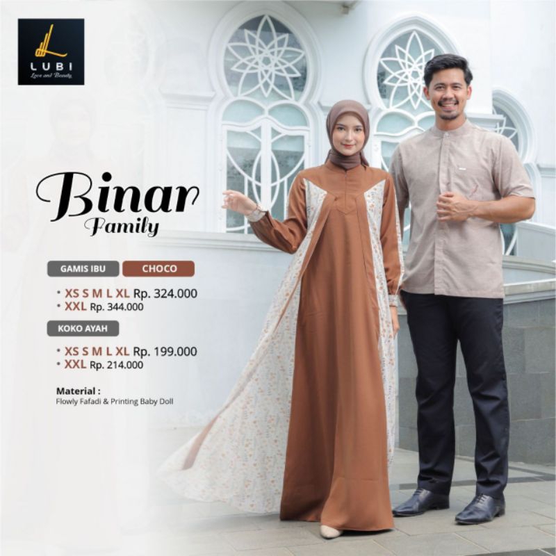 sarimbit lubi 2024 BINAR lubi fashion