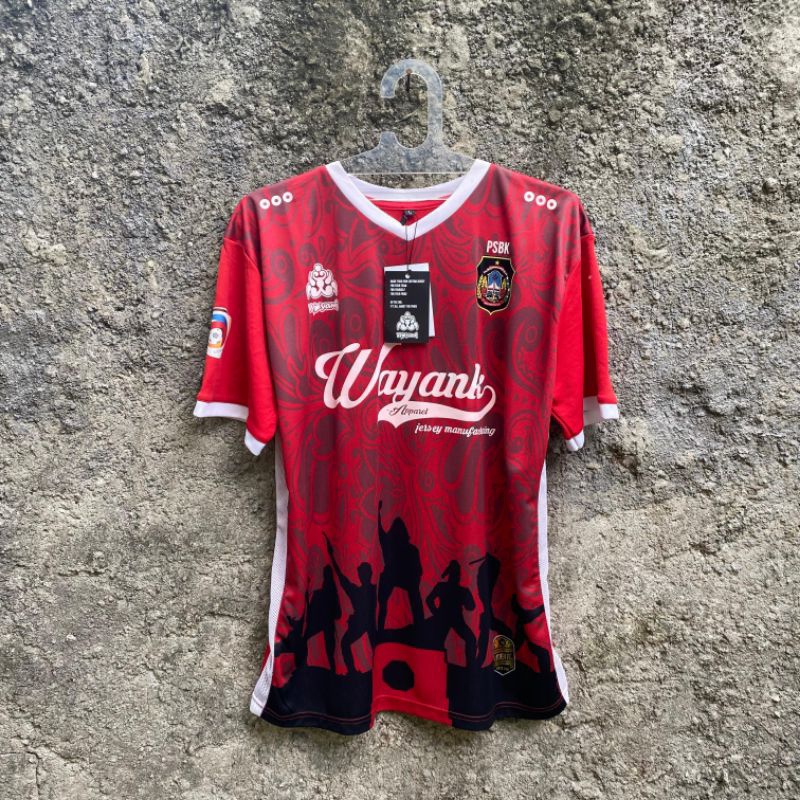 Jersey Home PSBK Blitar 2016 Original player issue by Wayank Apparel