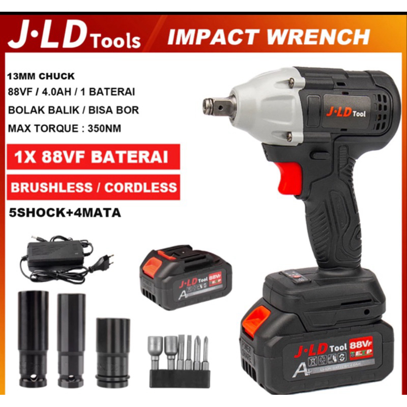 JLD 48S MESIN IMPACT WRENCH 48V CORDLESS IMPACT WRENCH  48VOLT