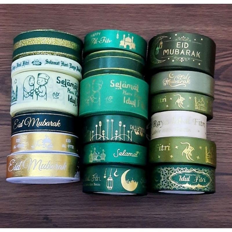 

Pita Lebaran Idul Fitri Roll ( 1,2cm/ 2cm/ 2.5cm/ 3.8cm)