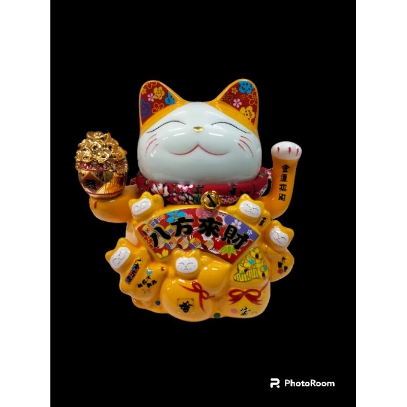 Patung Kucing Hoki Keramik