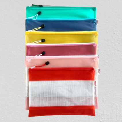 

Debozz Zipper Bag ukuran A4 Jaring MTA4JE - Map Kantung - Map Plastik Resleting