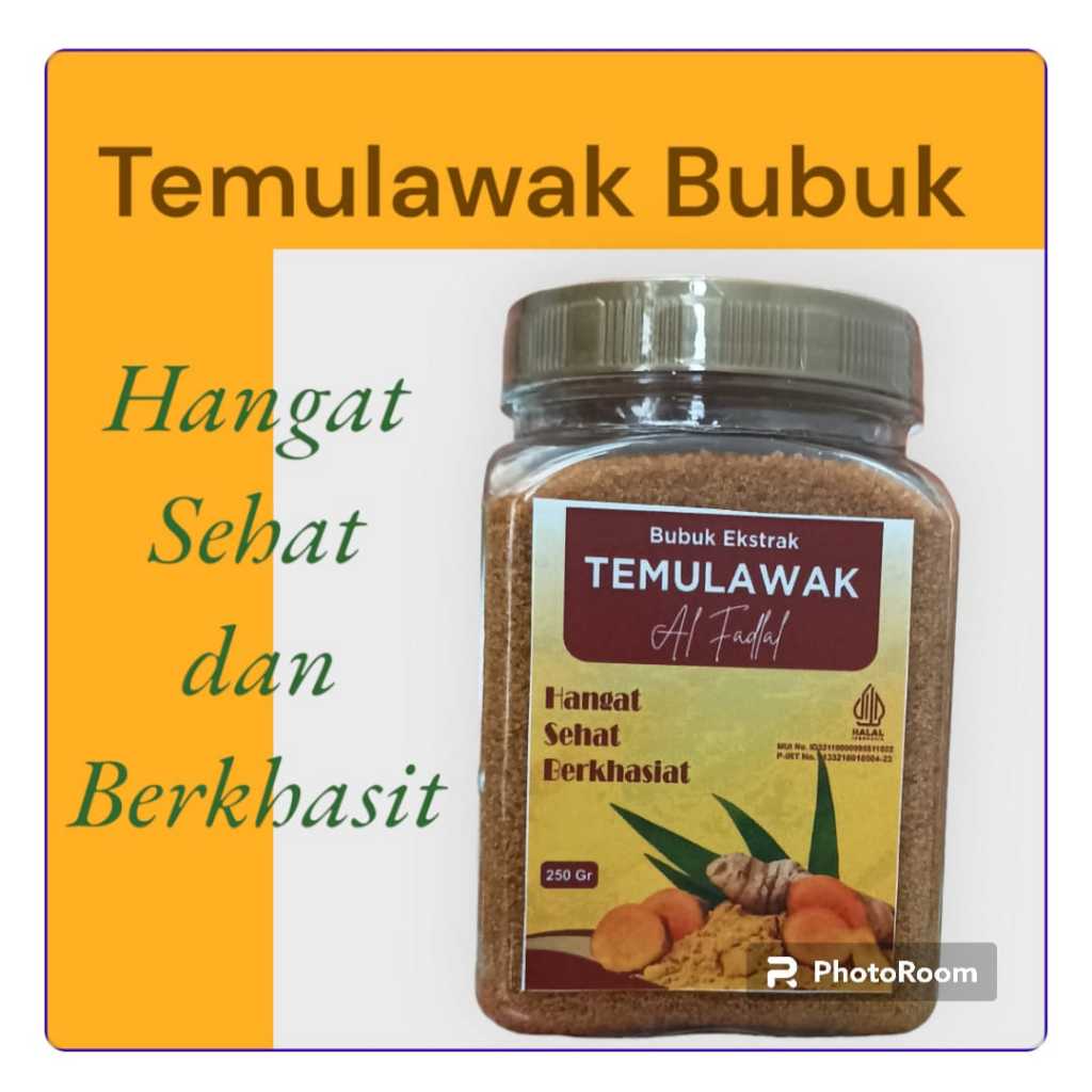 

Temulawak Bubuk Al Fadlal / Serbuk Organik 250 gr