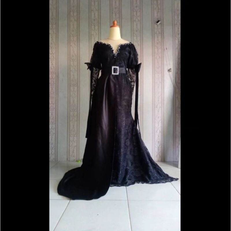 Gaun pesta party mermaid / dress penyanyi singer duyung / baju kondangan mewah