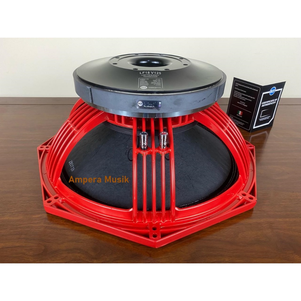 SPEAKER KOMPONEN RCF LF18V125 / SPEAKER 18 INCH SUBWOOFER RCF LF 18V125