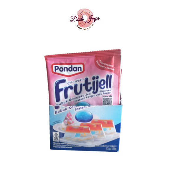 

Pondan Fruitjell Strawberry 15g (PCS)