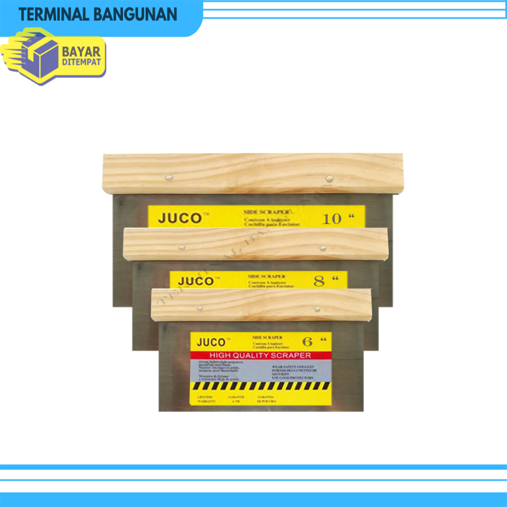 Kape Gypsum Sendok Plat Side Scraper - Juco- Warlock