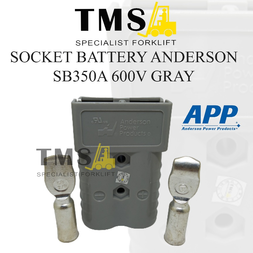 SOCKET ANDERSON SB350A - GRAY / ANDERSON SB 350A GRAY FOR FORKLIFT