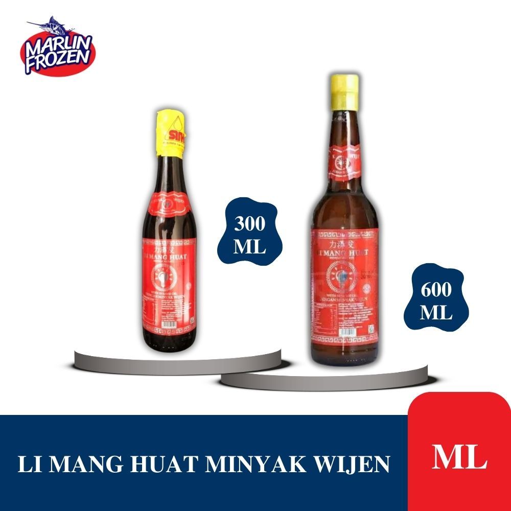 

Li Mang Huat Minyak Wijen 300 Ml / Li Mang Huat Minyak Wijen Wigen 600 Ml
