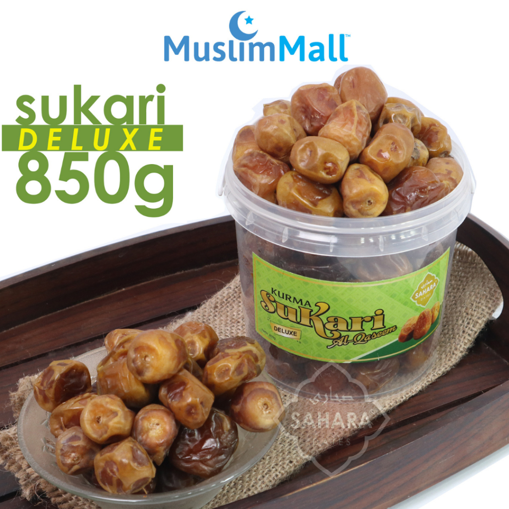 

Kurma Sukari Deluxe Ember 850gr - Sahara Korma Raja