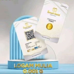 Logam Mulia Baby Gold Emas Mini 0.001gram