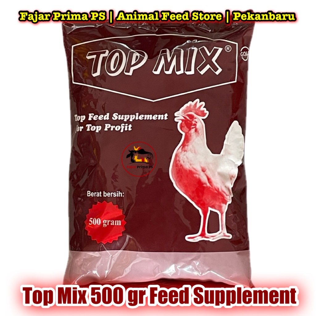 Top Mix 500 gram | Suplemen Pakan Ayam