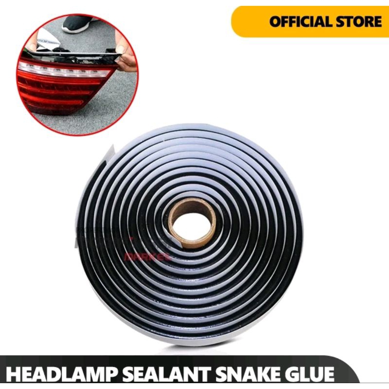 lem mika headlamp motor mobil