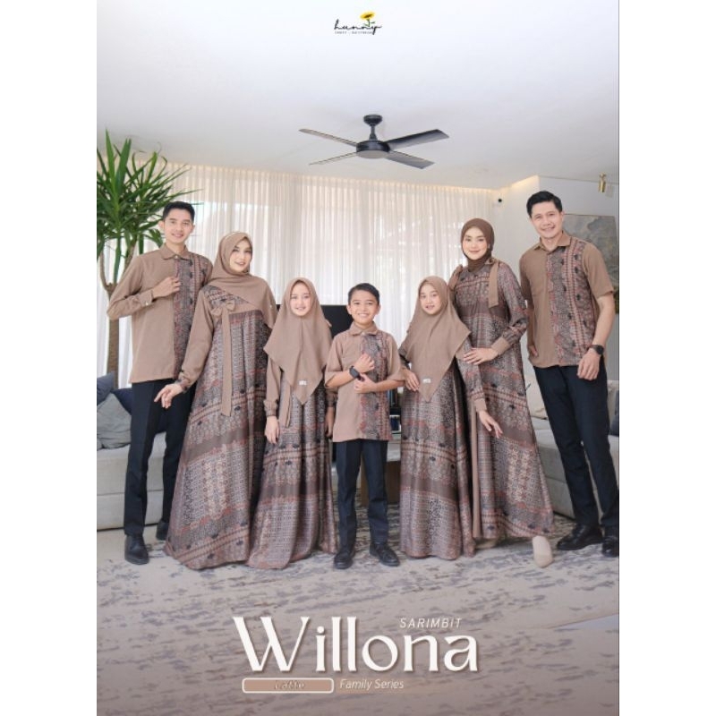 RIHAIA | Sarimbit Keluarga Terbaru 2024 Willona by Hunny Label