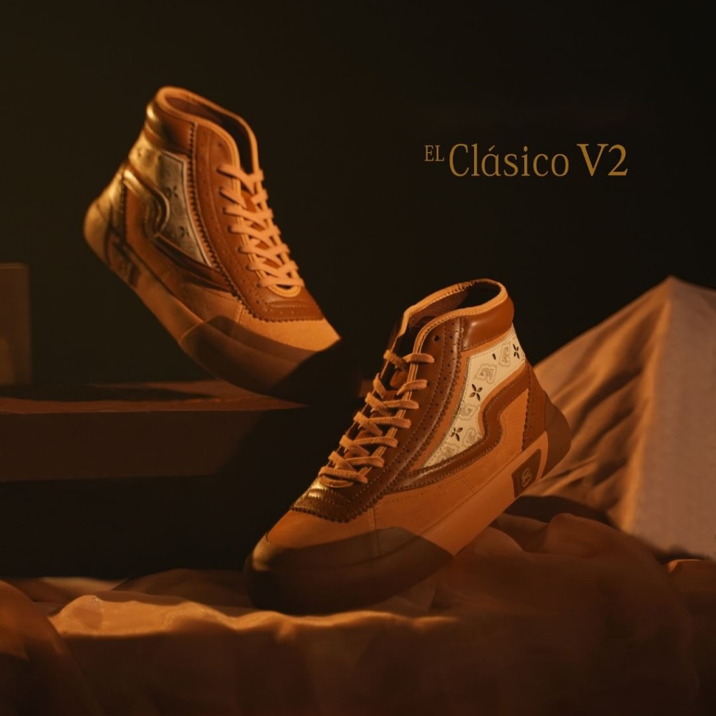 Sepatu Patrobas El Clasico V2 /  EVOS White Sneakers High & Low / Patrobas X Evos