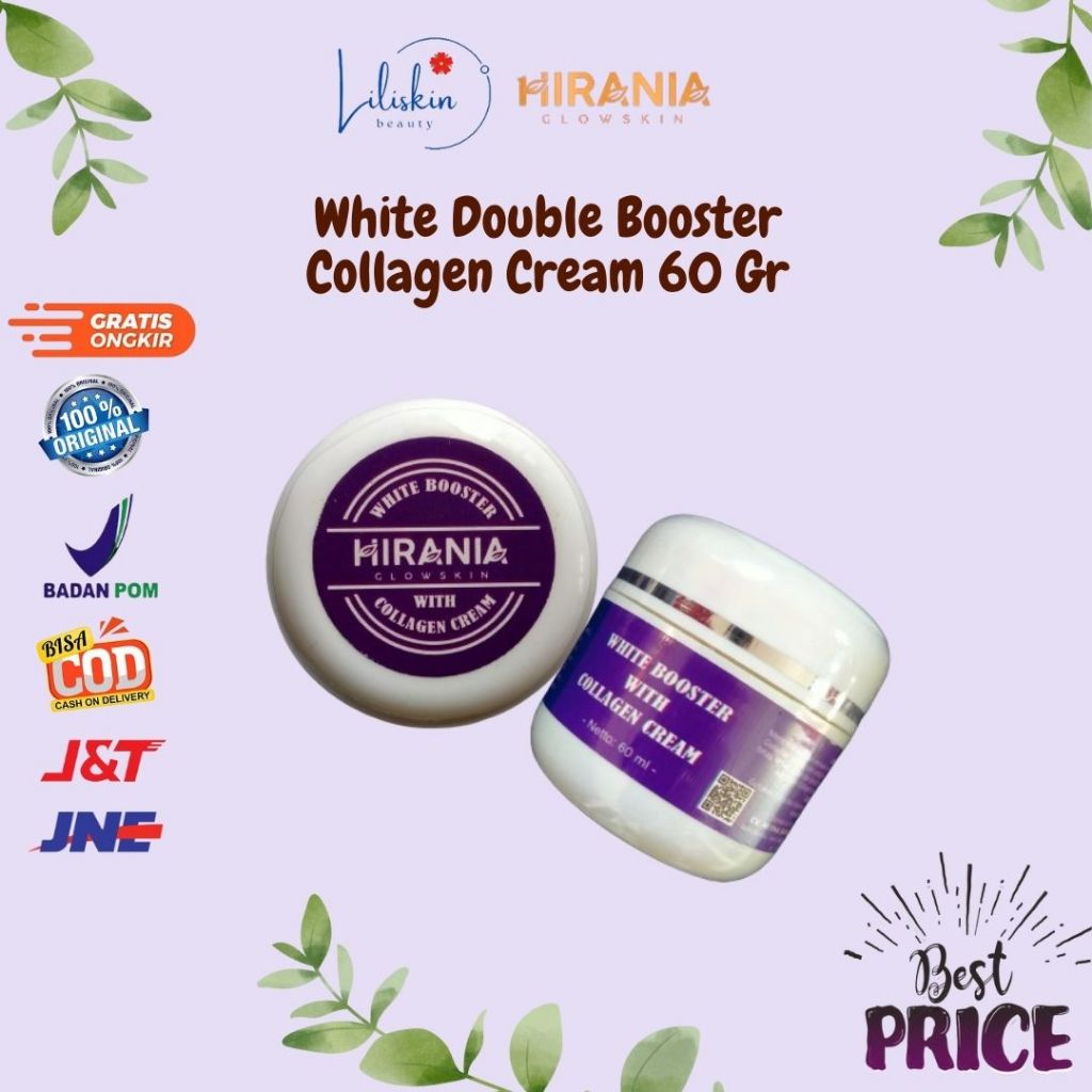 Ready Stok HIRANIA White Booster Colagen Cream