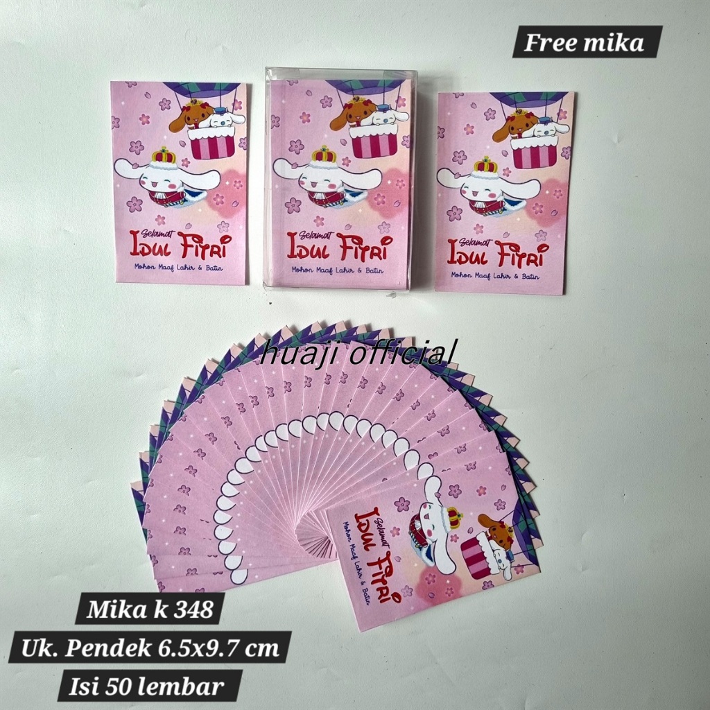 

AMPLOP LEBARAN HARI RAYA IDUL FITRI MURAH MERIAH READY STOCK KOTAK MIKA ISI 50 LEMBAR KARTUN LUCU
