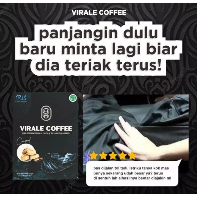

STOK TERBATAS !!! Virale Coffee Kopi kuat pria Tahan Lama Di ranjang Minuman Stamina Pria Tahan Lama BPOM Aman