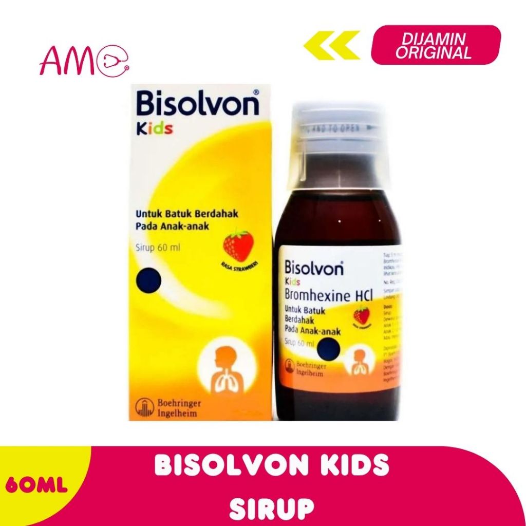 BISOLVON KIDS SYRUP 60 ML