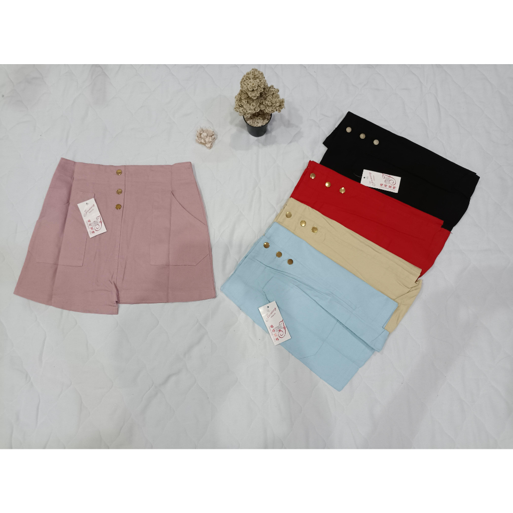 ROK JEANS PENDEK KOREA