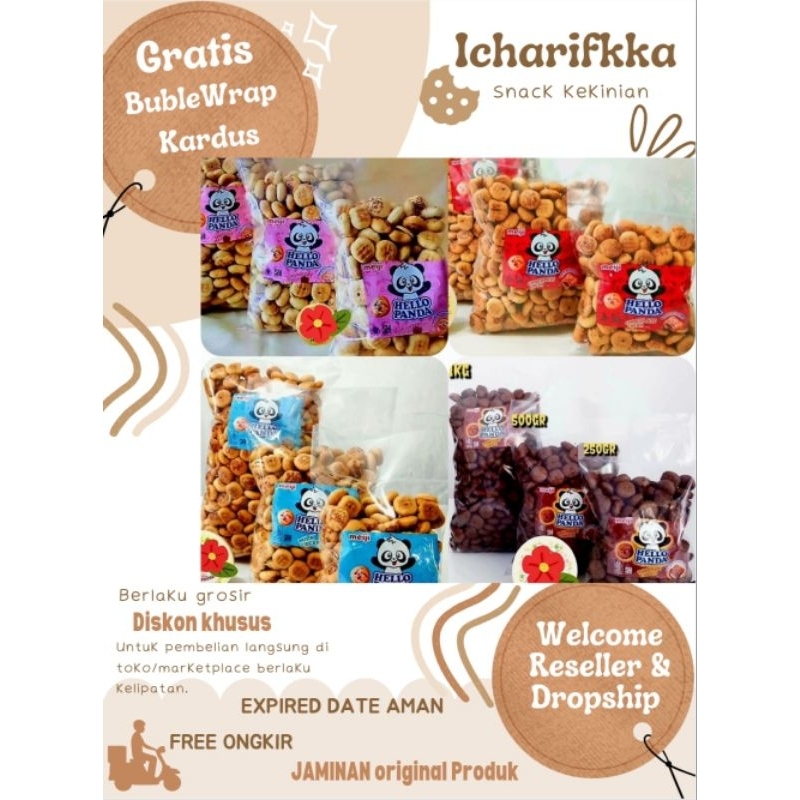 

TERMURAH PROMO SALE DISKON SNACK BRANDED ORI HELOPANDA SNACK CEMILAN kiloan original