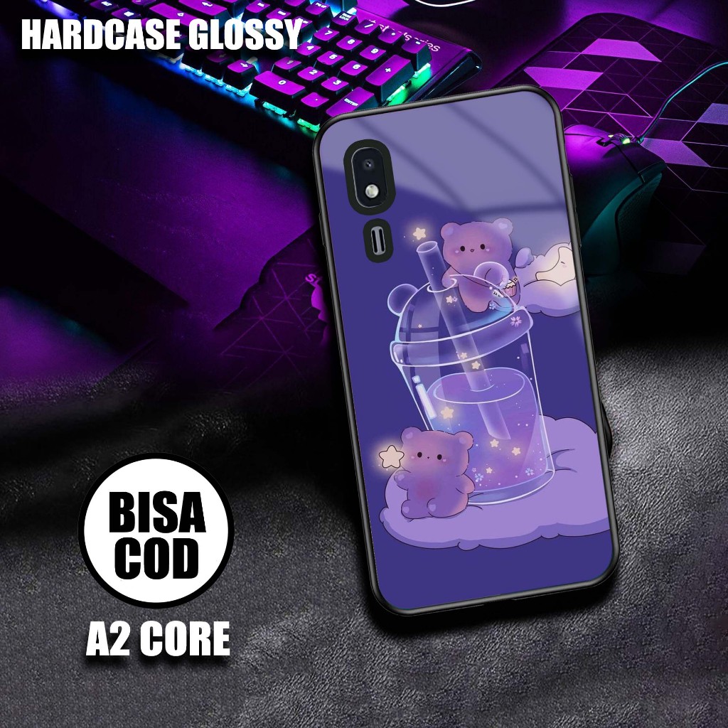 Case Samsung A2 Core Terbaru  - Hardcase 2d glossy - kesing hp - Hardcase Hp Paling laris - Top One 