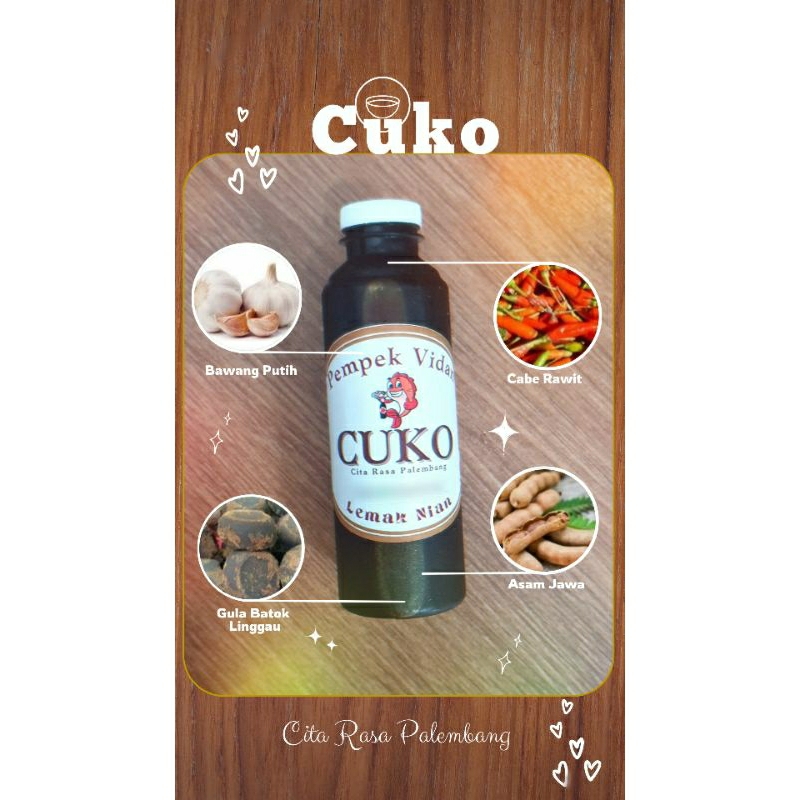 

Cuko Vidan Khas Palembang