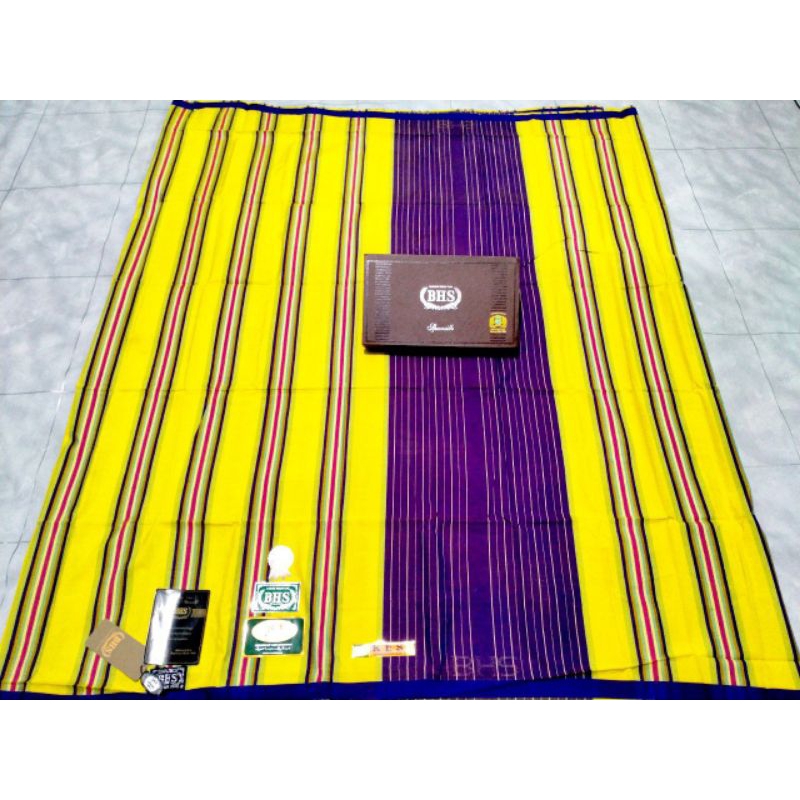 SARUNG BHS STEMPEL ROYAL SILVER FULL SUTRA SPUNSLIK,MOTIF KES/LILIN, ORIGINAL DAN TERMURAH