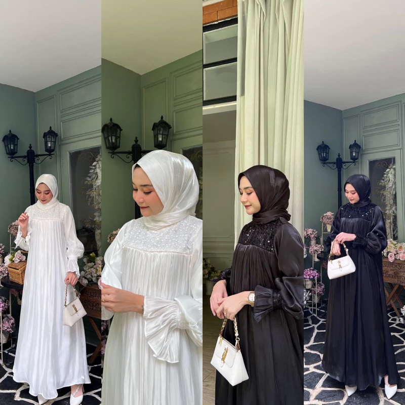 CLARA DRESS/SHIMER DRESS/GAMIS CLARA/GAMIS MURAH/GAMIS LEBARAN