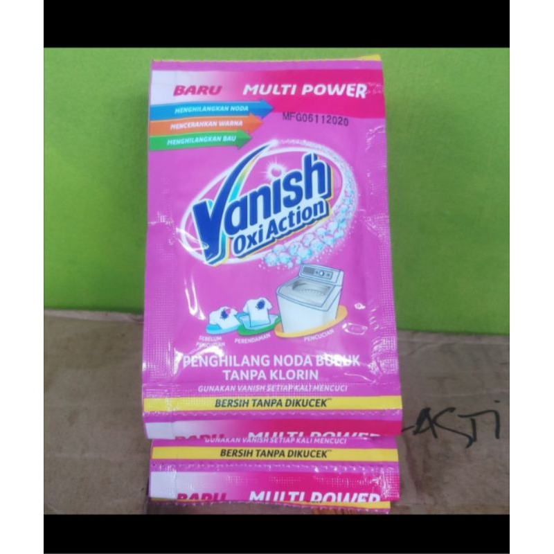 Vanish  oxi action bubuk penghilang noda tanpa klorin