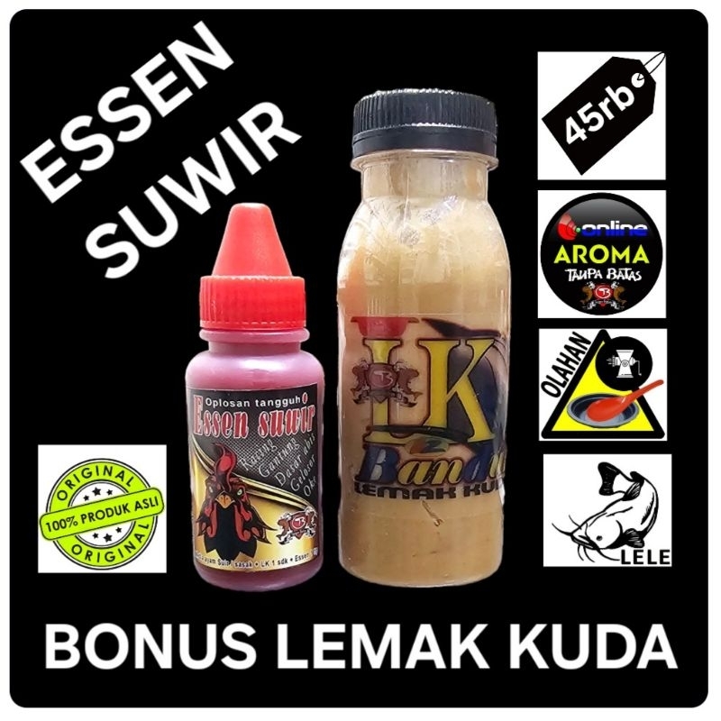 ESSEN LELE SUWIR 30ML (BONUS LEMAK KUDA 100ML)