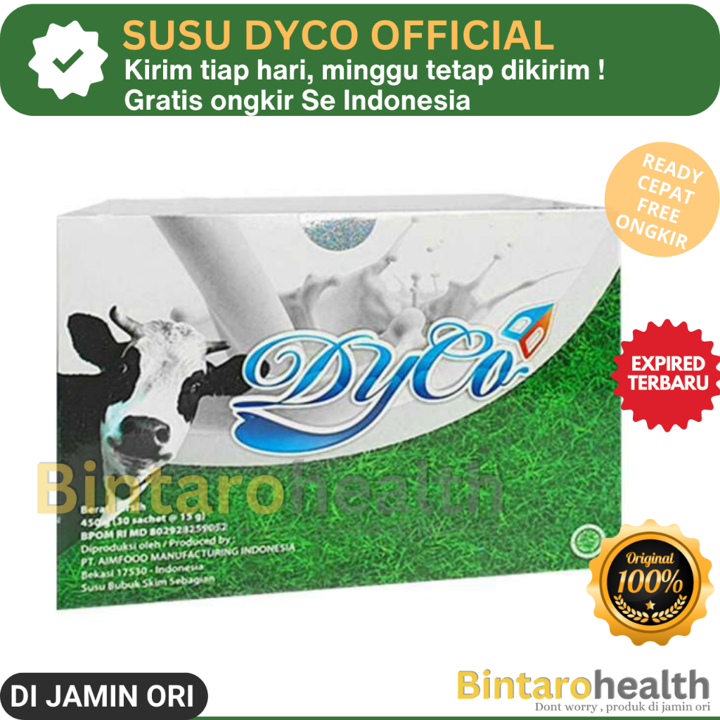 

Susu Dyco Dynamic Colostrum Kolostrum Original 30 sachet