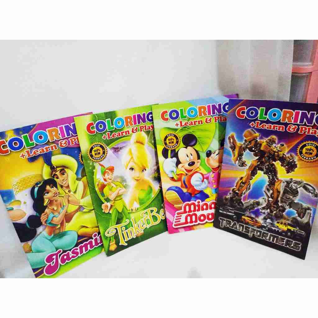 

Coloring Book untuk anak anak Learn and Play
