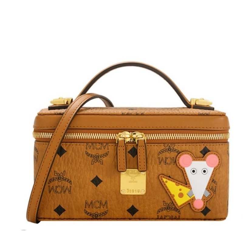 TAS VANITY BAG MCM TIKUS RAT LIMITED EDITION