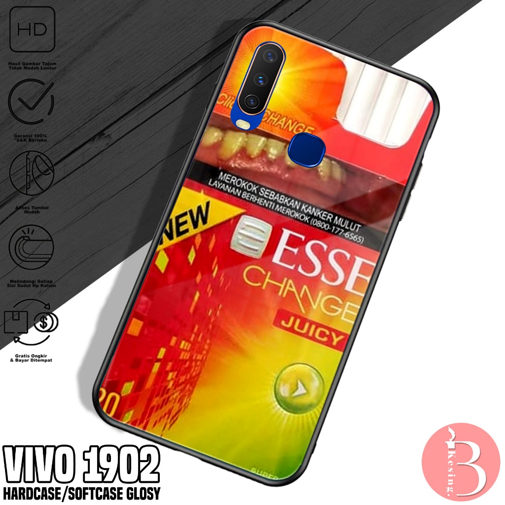 Case VIVO 1902 - Casing VIVO 1902 Motif ESS - Silikon Hp VIVO 1902 - 2D Hardcase Glosy - Kesing Hp -