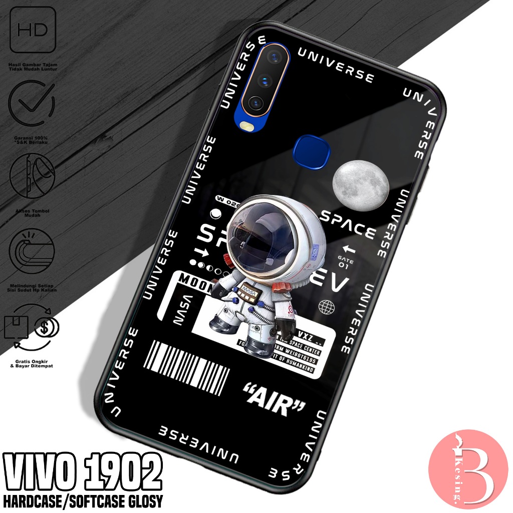 Case VIVO 1902 - Casing VIVO 1902 Motif PLNT - Silikon Hp VIVO 1902 - 2D Hardcase Glosy - Kesing Hp 