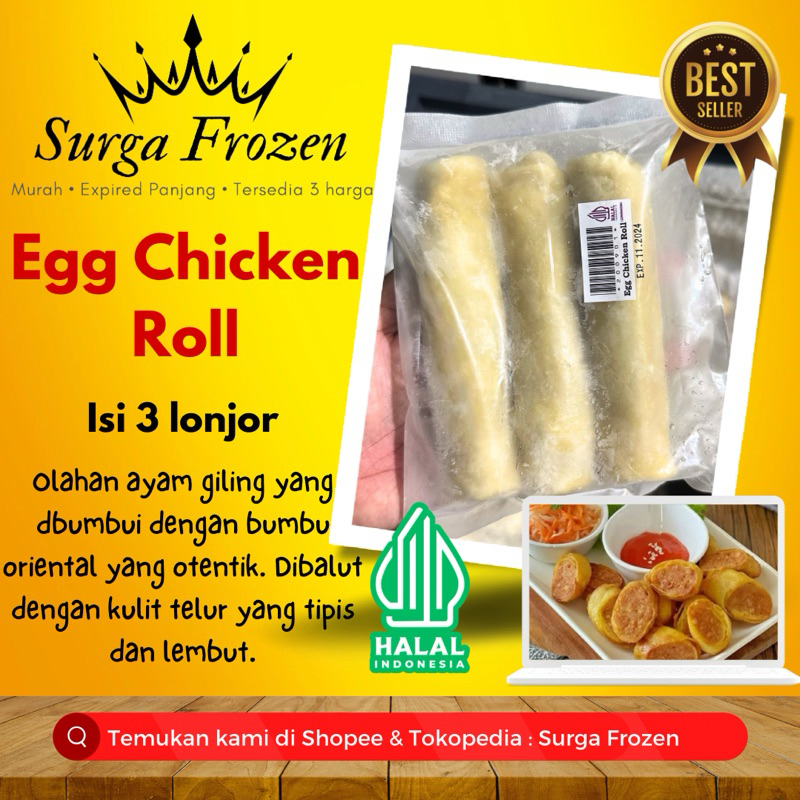 

Egg Chicken Roll / Eggroll