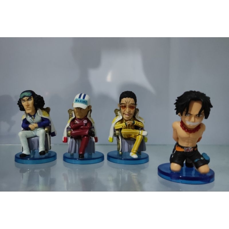 ACTION FIGURE ORIGINAL WCF AKAINU, AOKIJI, KIZARU LOOSE